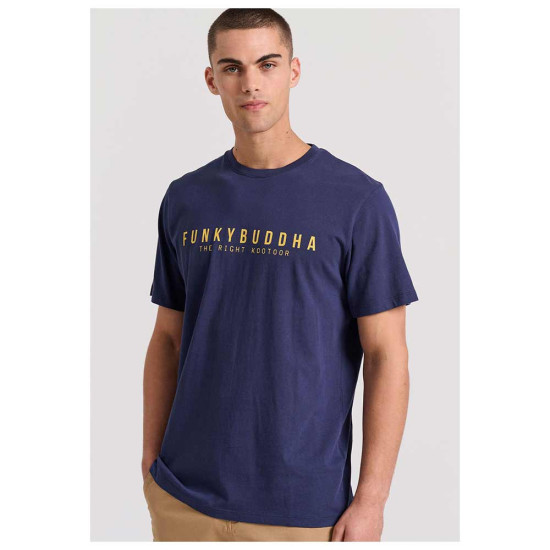 Funky Buddha Ανδρική κοντομάνικη μπλούζα